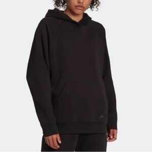 Adidas woman’s size Xl black hoodie sweatshirt NWT